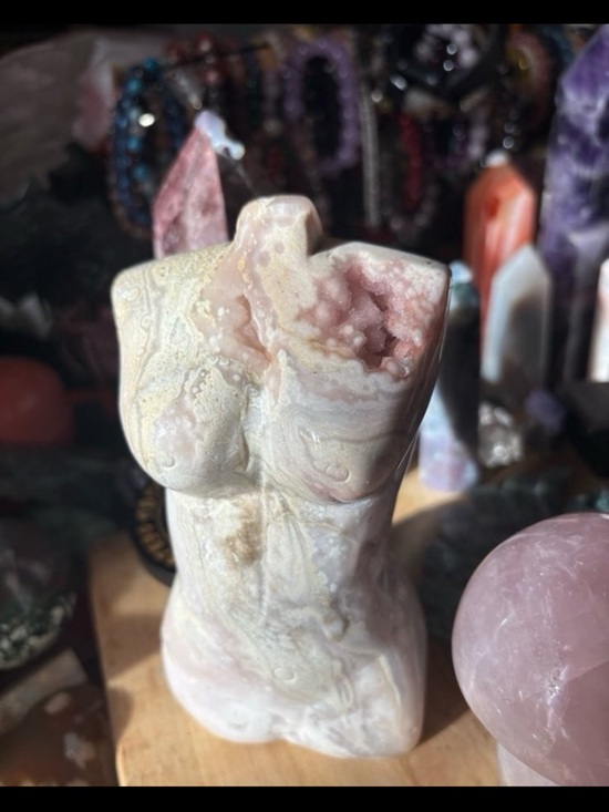 Other - Pink amethyst lady body